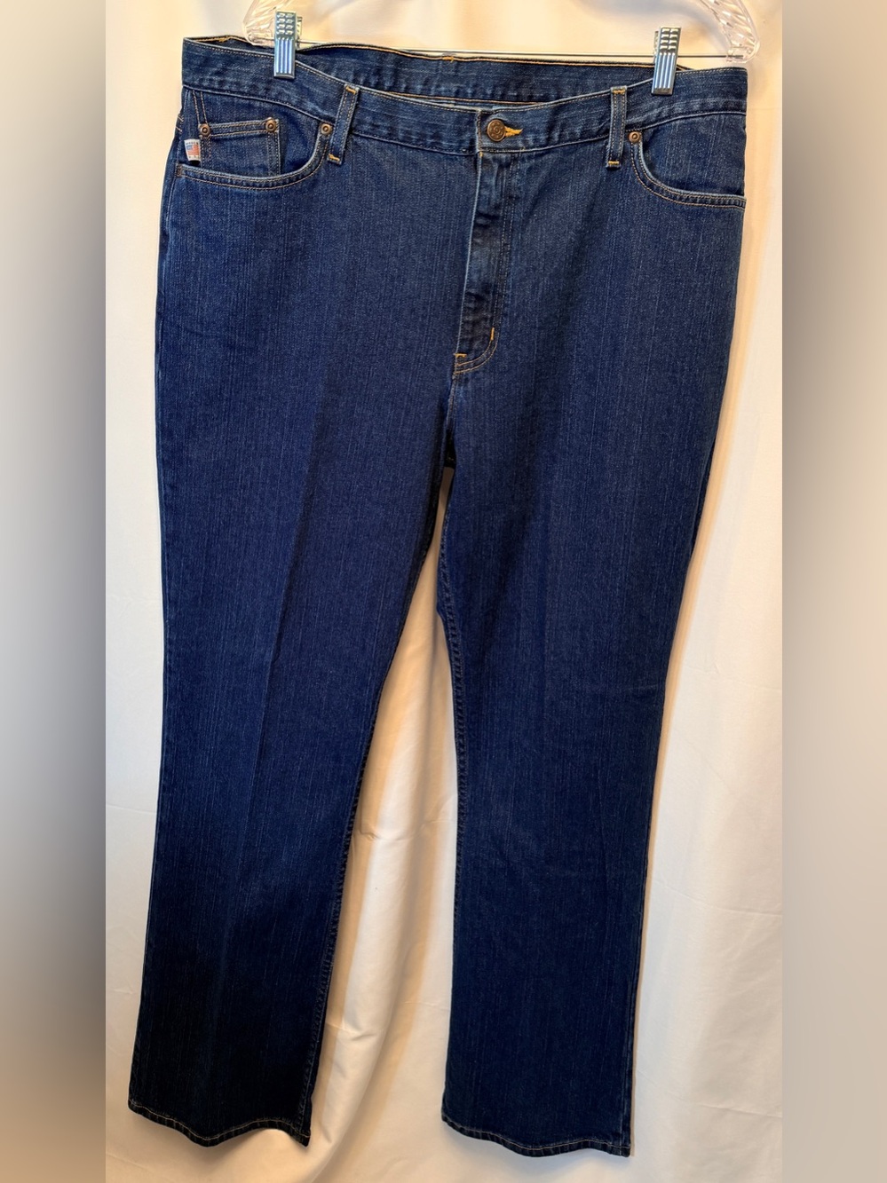 NEW All-American Clothing Women’s Size 18T Dark Wash Straight Leg Jeans USA Made